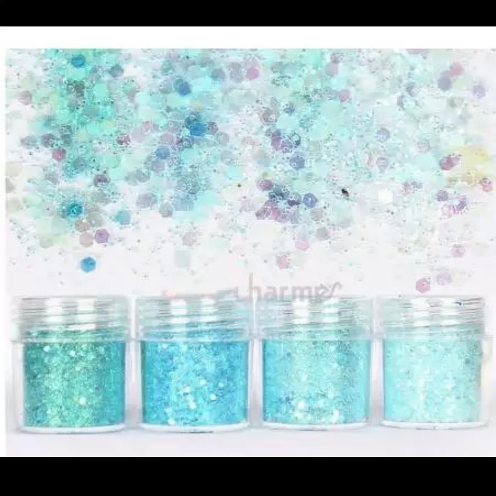 Glitter Set Blue New
